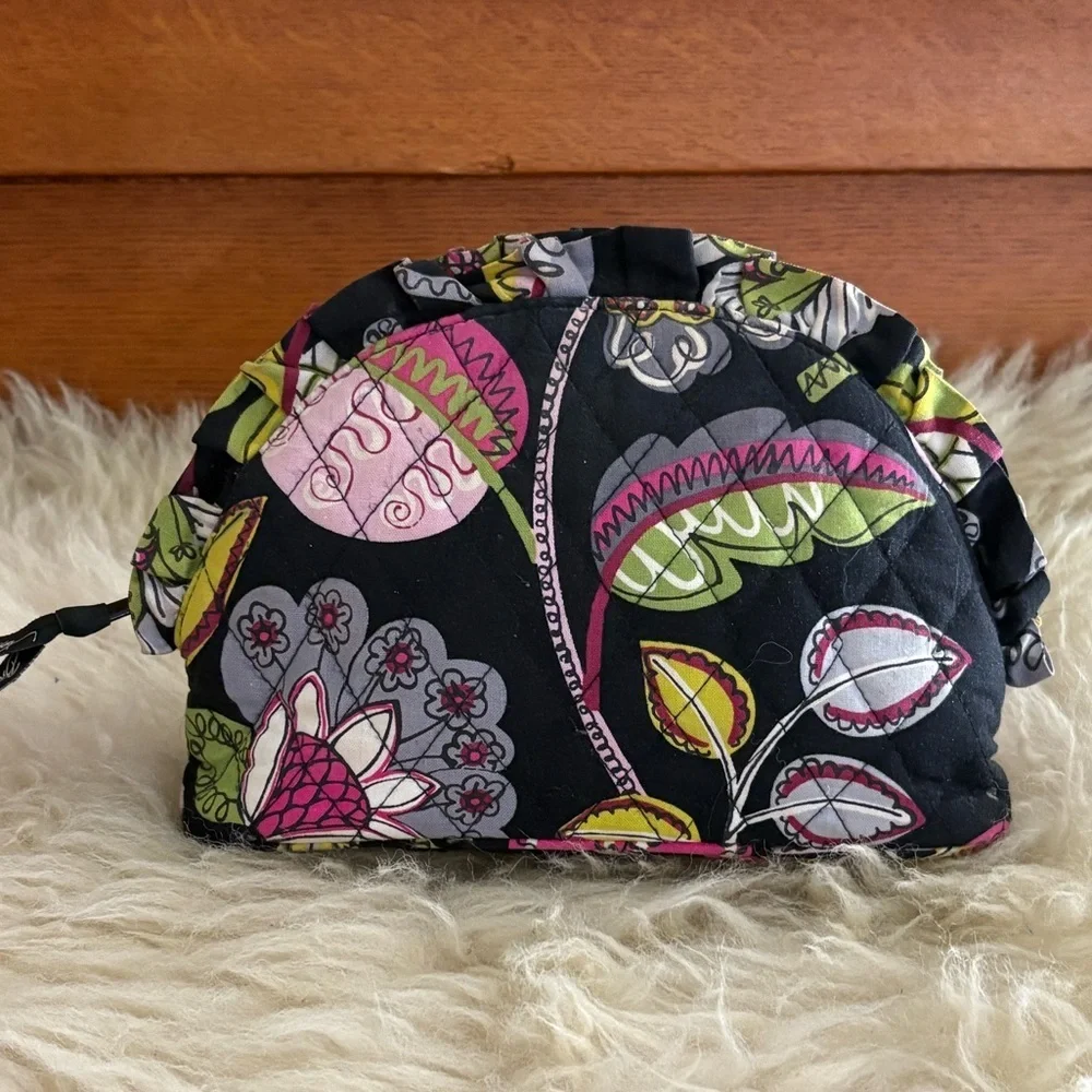 Vera Bradley ‘Moon Blooms’ Floral Cosmetic Bag